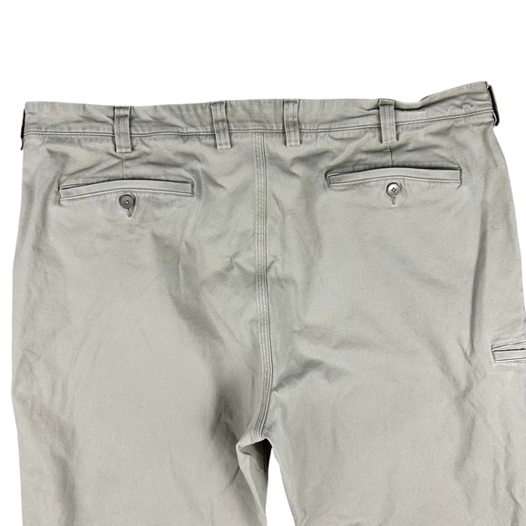 Duluth Trading Men's DuluthFlex Ballroom Khaki Relaxed Fit Pants 42x32 Tan - Picture 14 of 15